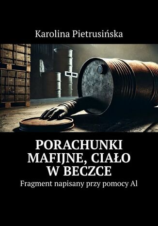 Porachunki mafijne, ciało w beczce Karolina Pietrusińska - okladka książki