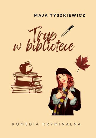 Trup w bibliotece Maja Tyszkiewicz - okladka książki