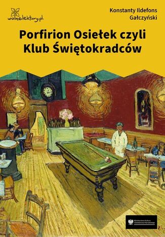 Porfirion Osiełek czyli Klub Świętokradców Konstanty Ildefons Gałczyński - okladka książki