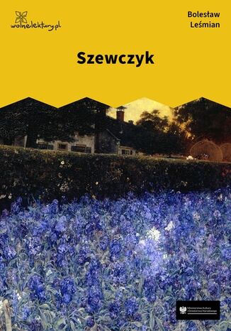 Szewczyk Bolesław Leśmian - okladka książki