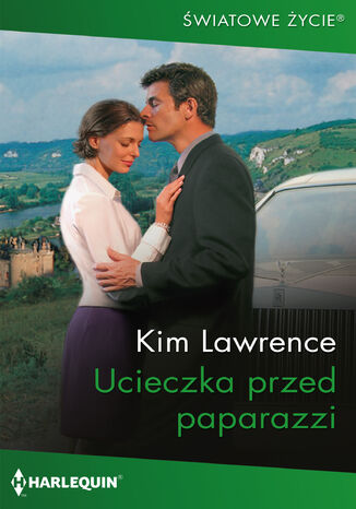 Ucieczka przed paparazzi Kim Lawrence - okladka książki