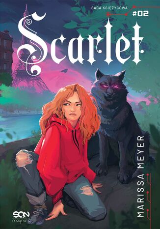 Scarlet Marissa Meyer - okladka książki