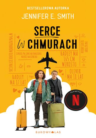 Serce w chmurach Jennifer E. Smith - okladka książki