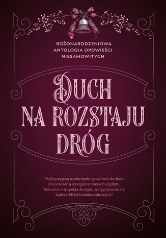 Duch na rozstaju dróg. Bożonarodzeniowa antologia opowieści niesamowitych  - okladka książki