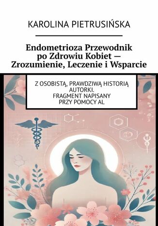 Endometrioza Przewodnik po Zdrowiu Kobiet - Zrozumienie, Leczenie i Wsparcie Karolina Pietrusińska - okladka książki