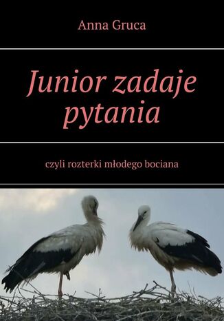 Junior zadaje pytania Anna Gruca - okladka książki