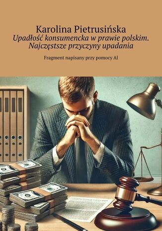 Upadłość konsumencka w prawie polskim. Najczęstsze przyczyny upadania Karolina Pietrusińska - okladka książki