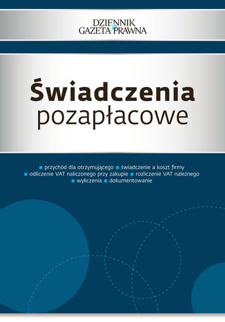 Świadczenia pozapłacowe Grzegorz Ziółkowski - okladka książki