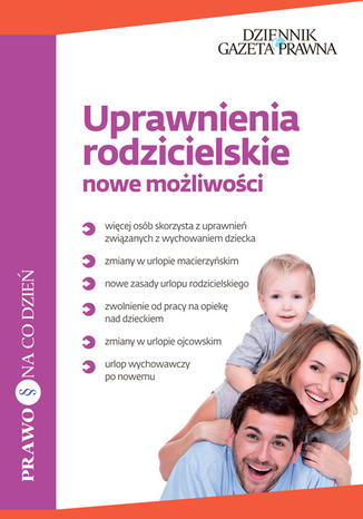 Uprawnienia rodzicielskie nowe możliwości Alicja Dobrenko - okladka książki