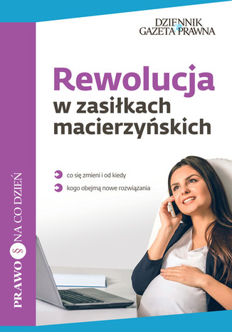 Rewolucja w zasiłkach macierzyńskich Renata Krasowska-Kłos - okladka książki