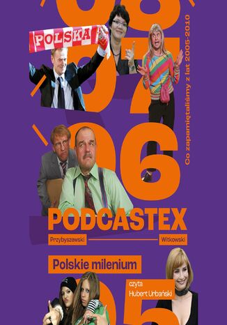 Podcastex. Polskie milenium 2. Co zapamiętaliśmy z lat 2005-2010 Bartek Przybyszewski, Mateusz Witkowski - okladka książki