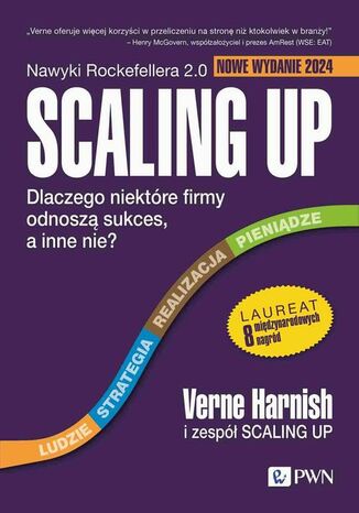 Scaling Up Verne Harnish - okladka książki