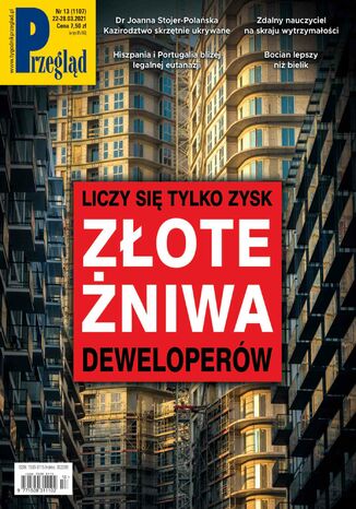 Przegląd nr 13/2021 Jerzy Domański - okladka książki