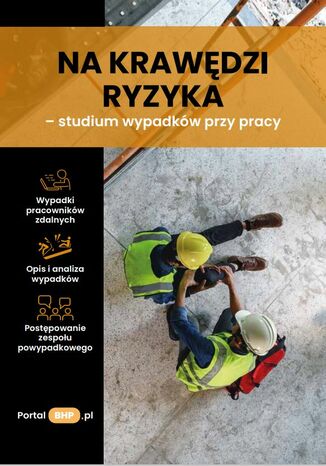 Na krawędzi ryzyka - studium wypadków przy pracy Praca Zbiorowa - okladka książki