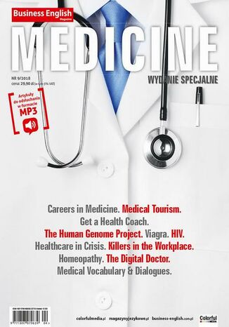 Business English Magazine - Medicine Colorful Media - okladka książki