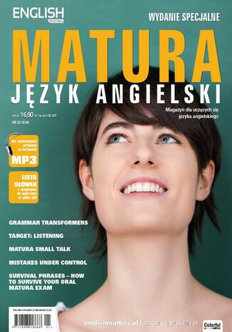 English Matters - Matura Colorful Media - okladka książki