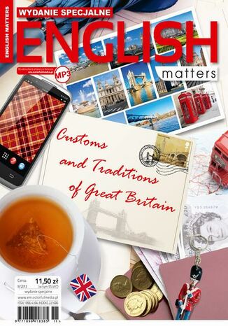 English Matters - Customs and Traditions Colorful Media - okladka książki