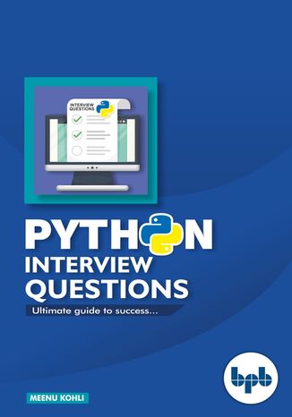 Python Interview Questions Meenu Kohli - okladka książki