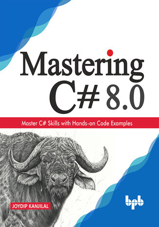 Mastering C# 8.0 Joydip Kanjilal - okladka książki