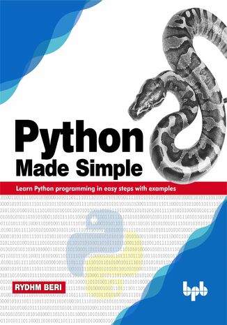 Python Made Simple Rydhm Beri - okladka książki