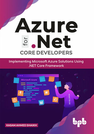 Azure for .NET Core Developers Kasam Shaikh - okladka książki