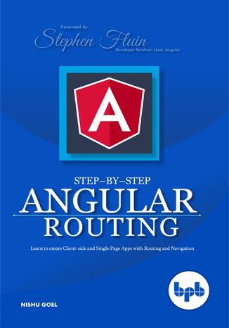 Step-by-Step Angular Routing Nishu Goel - okladka książki