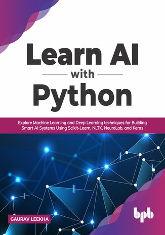 Learn AI with Python Gaurav Leekha - okladka książki