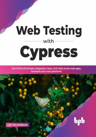 Web Testing with Cypress Lev Gelfenbuim - okladka książki