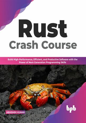 Rust Crash Course Abhishek Kumar - okladka książki