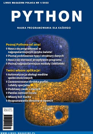 Linux Magazine Poleca - Python cz.1 Praca zbiorowa - okladka książki