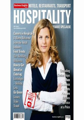 Business English Magazine - Hospitality Colorful Media - okladka książki