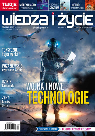 Wiedza i Życie nr 1 /2025 Opracowanie zbiorowe - okladka książki