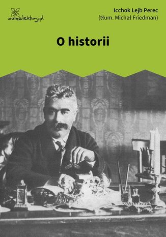 O historii Icchok Lejb Perec - okladka książki