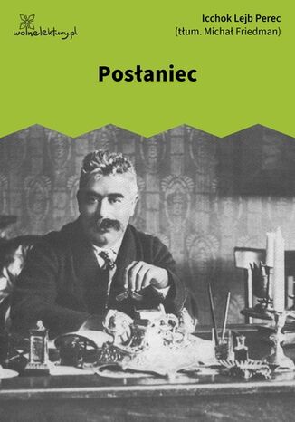 Posłaniec Icchok Lejb Perec - okladka książki