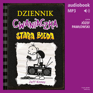 Dziennik cwaniaczka 10. Stara bieda Jeff Kinney - okladka książki