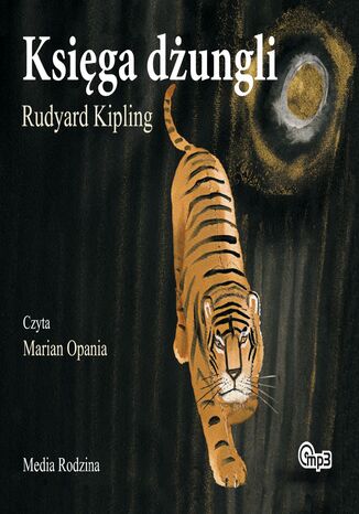 Księga dżungli Rudyard Kipling - okladka książki