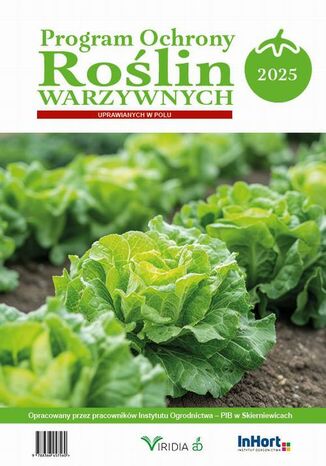 Program ochrony roślin warzywnych 2025 praca zbiororwa - okladka książki