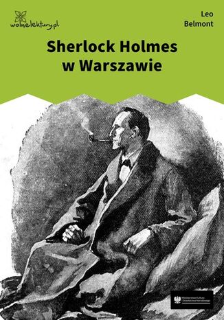 Sherlock Holmes w Warszawie Leo Belmont - okladka książki