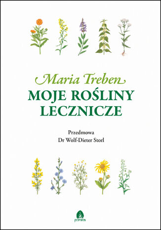 Moje rośliny lecznicze Maria Treben - okladka książki