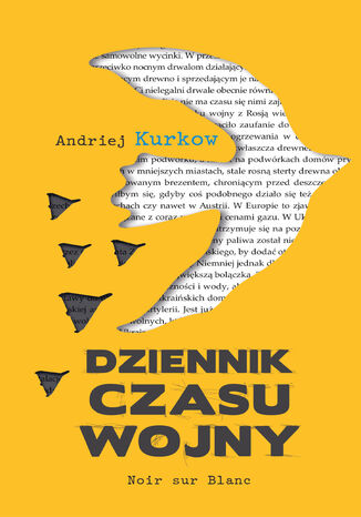 Dziennik czasu wojny Andrij Kurkow - okladka książki