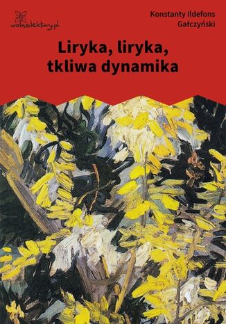 Liryka, liryka, tkliwa dynamika Konstanty Ildefons Gałczyński - okladka książki