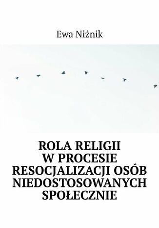 Rola religii w procesie resocjalizacji osób niedostosowanych społecznie Ewa Niżnik - okladka książki