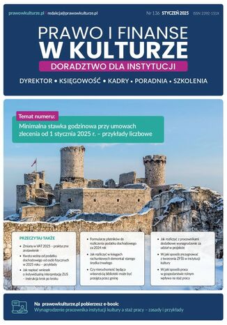 Prawo i finanse w kulturze nr 136 Praca zbiorowa - okladka książki