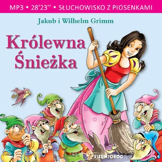 Królewna Śnieżka Grimm Jakub i Wilhelm - okladka książki