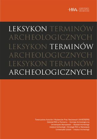 Leksykon terminów archeologicznych praca zbiorowa - okladka książki