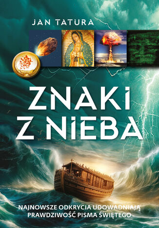 Znaki z nieba Jan Tatura - okladka książki