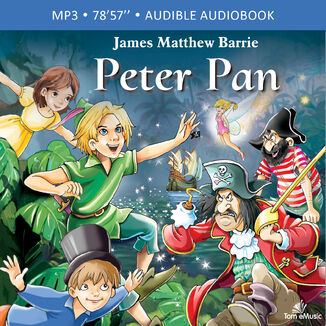 Peter Pan James Matthew Barrie - okladka książki