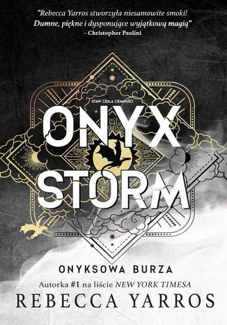 Onyx Storm. Onyksowa burza Rebecca Yarros - okladka książki