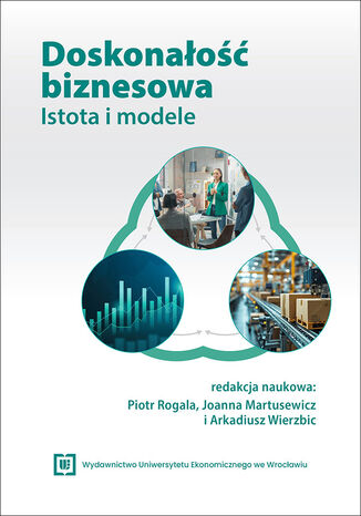 Doskonałość biznesowa - istota i modele red. Piotr Rogala, Joanna Martusewicz, Arkadiusz Wierzbic - okladka książki