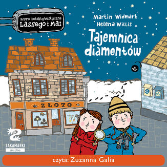 Biuro detektywistyczne Lassego i Mai (tom 1). Tajemnica diamentów Martin Widmark - okladka książki